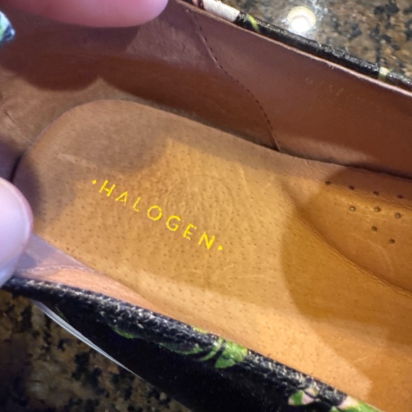 Halogen 9.5 Women's Halogen Teagen Sneakers Platform Floral Leather Shoes - Picture 7 of 9